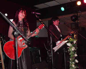 Mike & Veronica all decked out at a wedding 