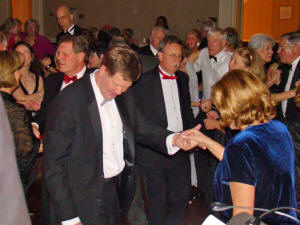 Dance floor at the Holly Ball in Annapolis Maryland