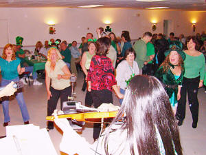 Oracle Band performs for St. Patrick's Day party at American Legion Post 175 Severna Park. Click for enlarged view