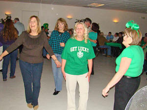 St. Patrick's Day party at American Legion Post 175 in Severna Park Maryland