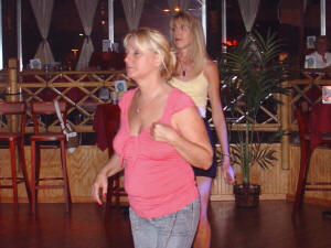 Dancers at Oracle performance at Kahuna's Nightclub in Hagerstown Maryland