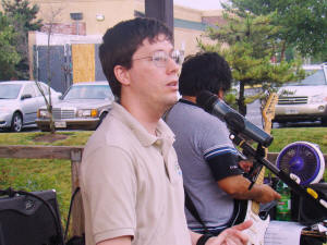 This is Ted from the Laurel Department of Parks & Recreation, making the gutsy call to proceed with the show!