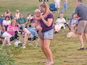 OK...so mom is doing the leading, but in a few years this guy will be holding his own on the dance floor