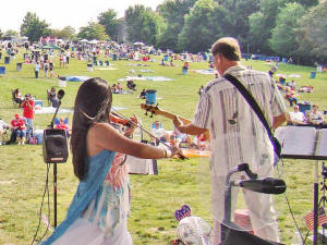 Oracle Band at Laurel Maryland Independence Day concert 2009