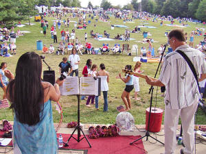 Oracle Band at Laurel Maryland Independence Day concert 2009