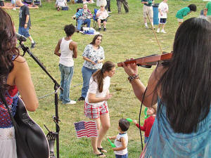 Oracle Band at Laurel Maryland Independence Day concert 2009