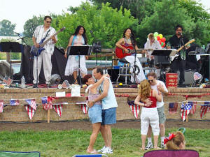 Oracle Band at Laurel Maryland Independence Day concert 2009