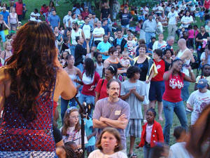 Oracle Band performs at City of Laurel 4th of July Concert 2009