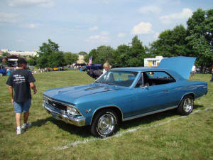 Classic Car show before Laurel Fireworks