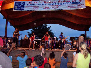 Oracle Band at 2011 Laurel Lakes Independence Day Concert in Laurel Maryland