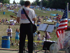 Oracle Band at 2011 Laurel Lakes Independence Day Concert in Laurel Maryland