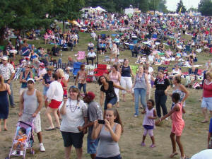 Oracle Band at 2011 Laurel Lakes Independence Day Concert in Laurel Maryland