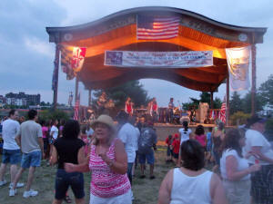 Oracle Band at 2011 Laurel Lakes Independence Day Concert in Laurel Maryland