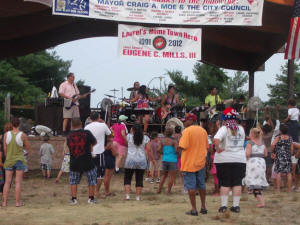 Oracle Band at City of Laurel 2012 Independence Day Concert - Laurel Lakes Maryland