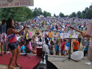 Oracle Band at City of Laurel 2012 Independence Day Concert - Laurel Lakes Maryland