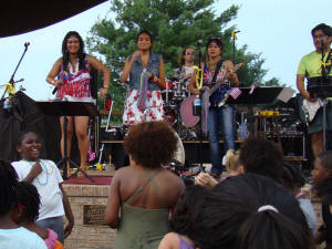 Oracle Band at City of Laurel 2012 Independence Day Concert - Laurel Lakes Maryland