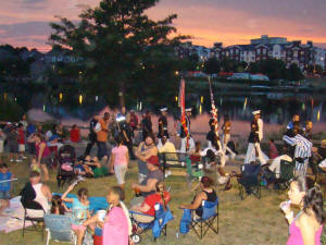 Oracle Band at City of Laurel 2012 Independence Day Concert - Laurel Lakes Maryland