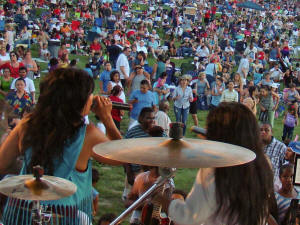 Oracle Band at Laurel Independence Day 2013 celebration