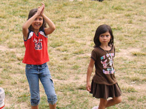 The kids are always the most fun to watch from stage.