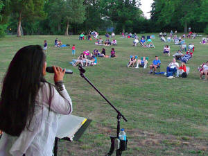 Oracle Band at Montpelier Summer Concert Series Opener 2011