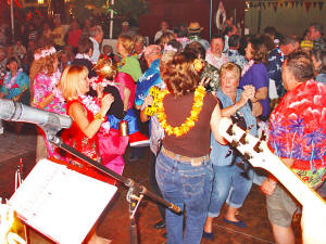 Party crowd at Chesapeake Commodore's Club Ball in Ocean City