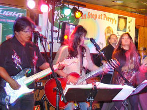 Oracle Band performs at Perry's Restaurant in Odenton Maryland