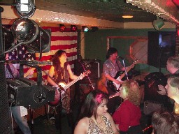 Click for enlarged view. The dance floor at Perry's Restaurant in Odenton Maryland is seldom empty when Oracle performs there.