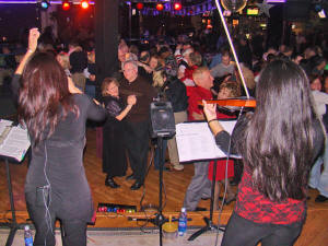 Dance floor at Oracle performance at Whispers Restaurant in Glen Burnie Md. Click for enlarged view