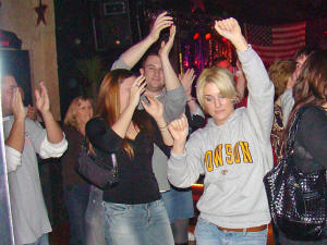 Dance floor at Oracle performance at Whispers Restaurant in Glen Burnie Md. Click for enlarged view