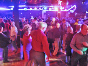 Dance floor at Oracle performance at Whispers Restaurant in Glen Burnie Md. Click for enlarged view