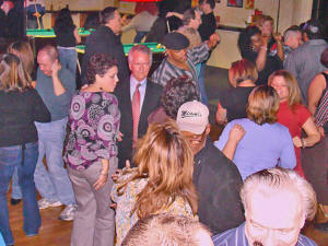 Dance floor at Oracle performance at Whispers Restaurant in Glen Burnie Md. Click for enlarged view