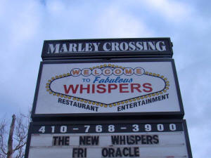 Oracle Band at Whispers Restaurant in Glen Burnie Maryland - March 2011