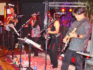 Party at Whispers Nightclub with Oracle Band. Click for enlarged view