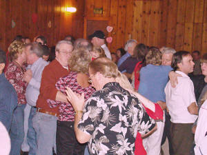 Oracle Band performs for Sweetheart Dance at American Legion Post 40 in Severna Park. Click for enlarged view.