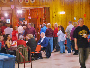 Oracle Band performs for Sweetheart Dance at American Legion Post 40 in Severna Park. Click for enlarged view.